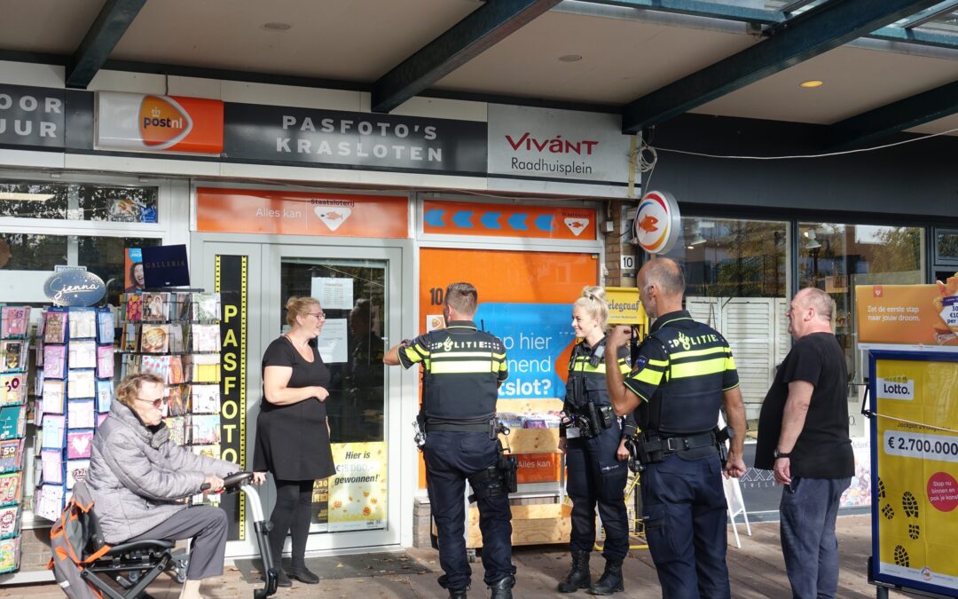 Tabaksshop Vivant in Heerhugowaard overvallen dader aangehouden