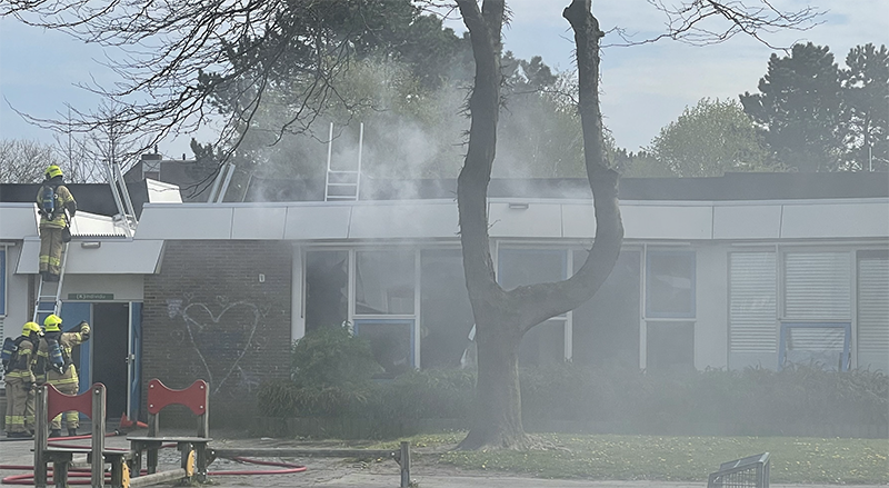 Brand Vlindertuin Alkmaar Techniek lokaal verwoest
