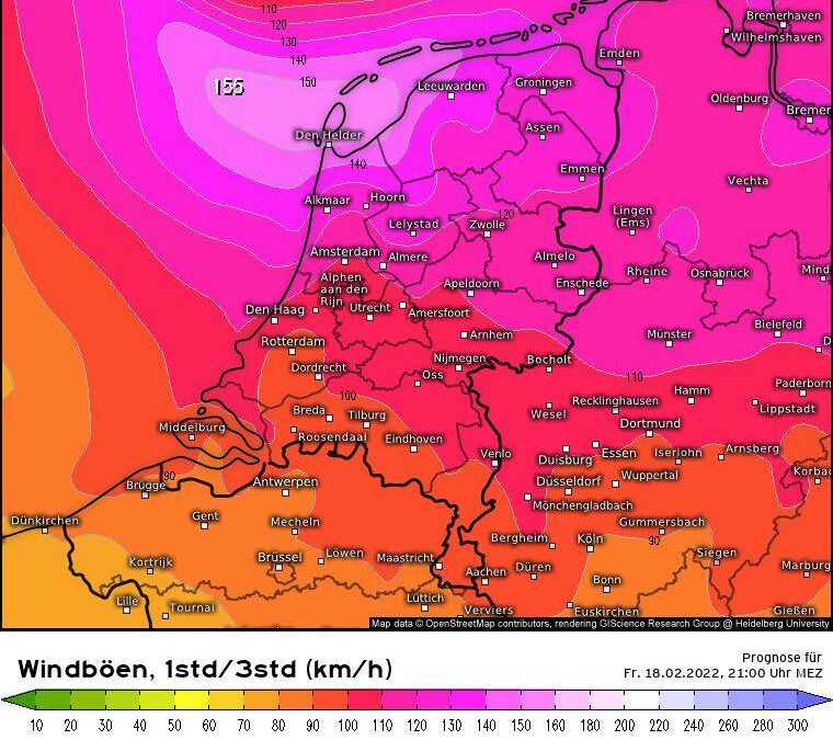 Zeer zware storm op komst voor heel Nederland