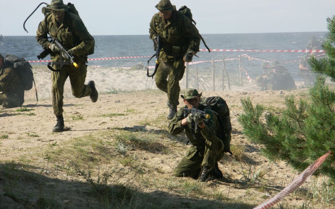 Militaire oefening van de Koninklijke Landmacht