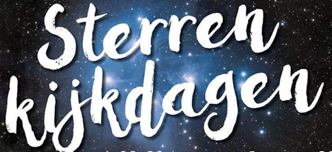 LANDELIJKE STERRENKIJKDAGEN BIJ STERRENWACHT SATURNUS.