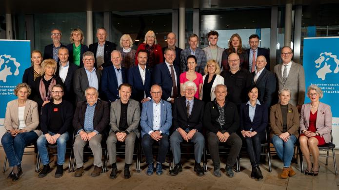 NIEUW WATERSCHAPSBESTUUR GEÏNSTALLEERD