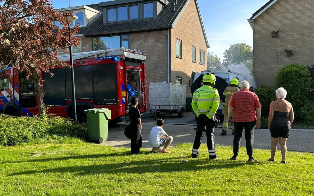 Brand camper Heerhugowaard