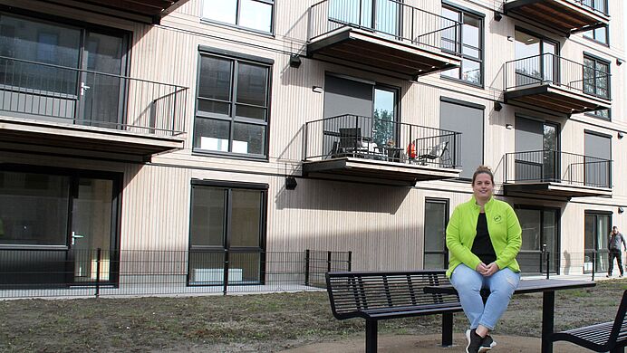 Nieuwe woonwijk De Klamp voorbeeld van verbinding