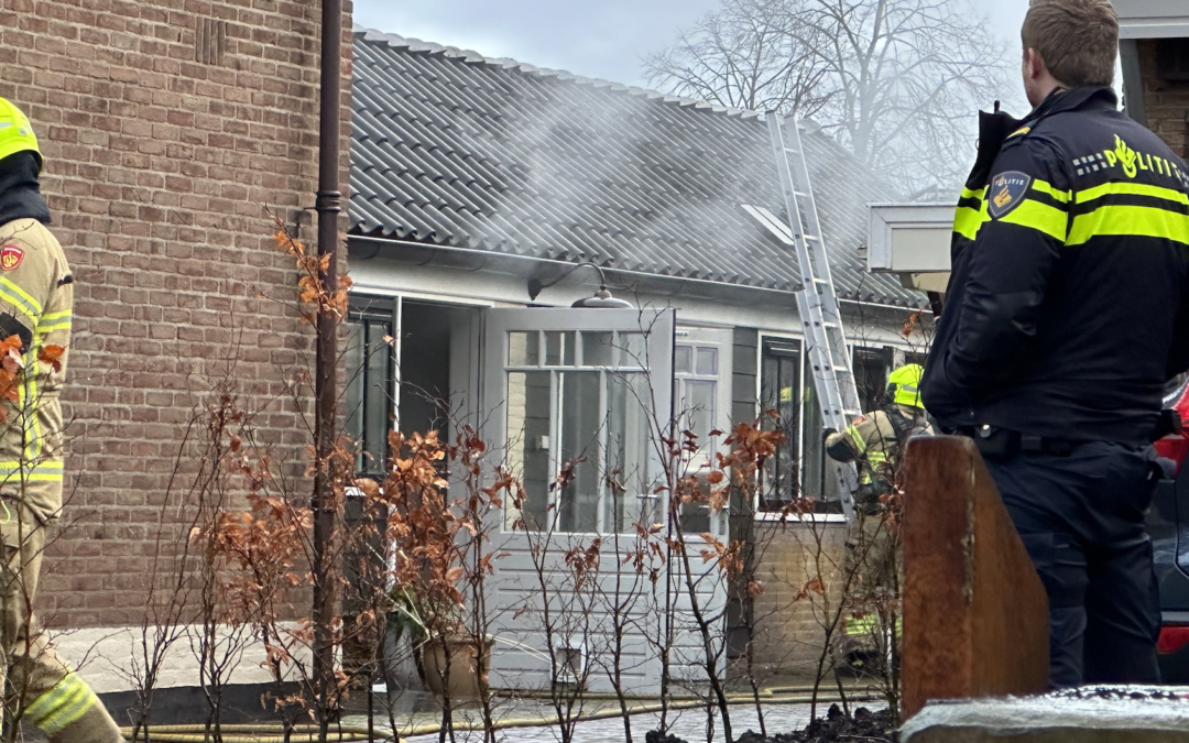 Brand woning Dorpsstraat Zuid-Scharwoude