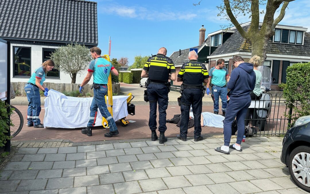 Oudere dame gewond na ongeval Bovenweg Sint Pancras