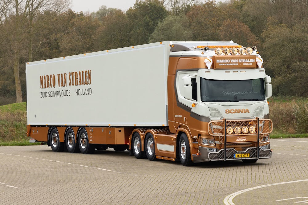 Marco van Stralen uit Zuid-Scharwoude kanshebber op eretitel Mooiste Truck van Nederland