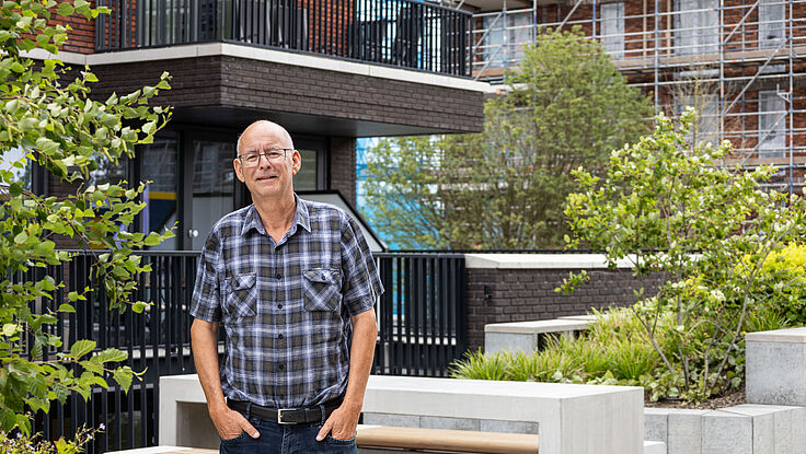 Hans woont in De Frans: een wijk in beweging