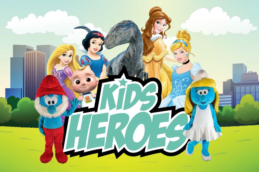 Ontmoet jouw helden tijdens Kids Heroes 🦸‍♀️ in Middenwaard zaterdag 25 oktober