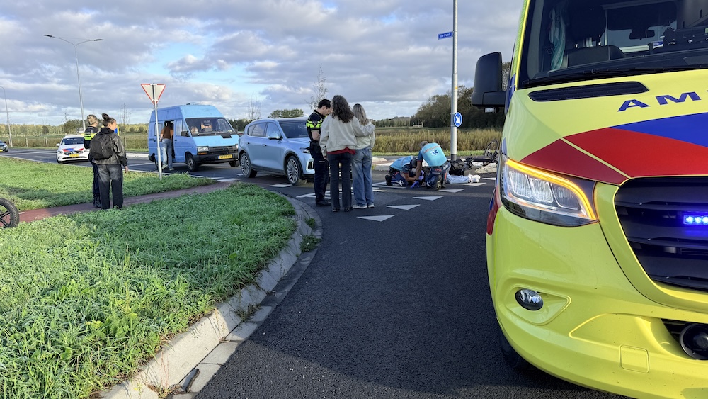 Meisje aangereden op rotonde Spanjaardsdam Broek op Langedijk