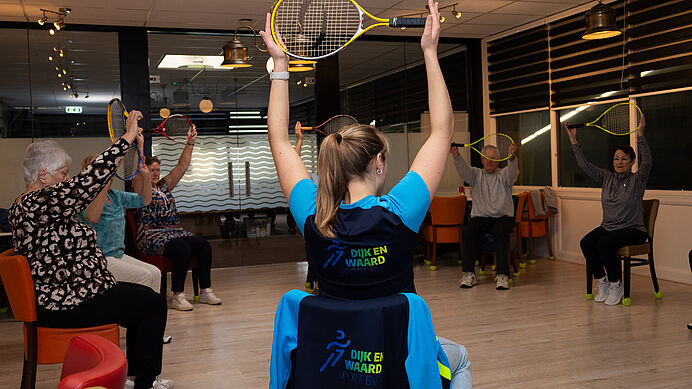 Valpreventie van Dijk en Waard Sport houdt senioren in balans