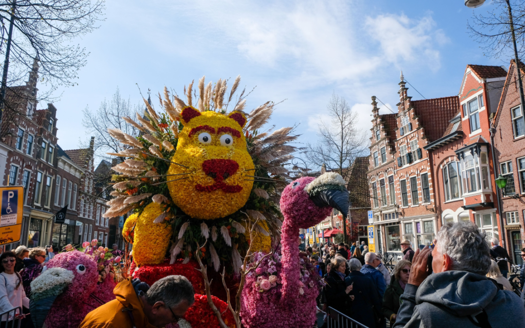 Bloemencorso op 18 en 19 april in Haarlem