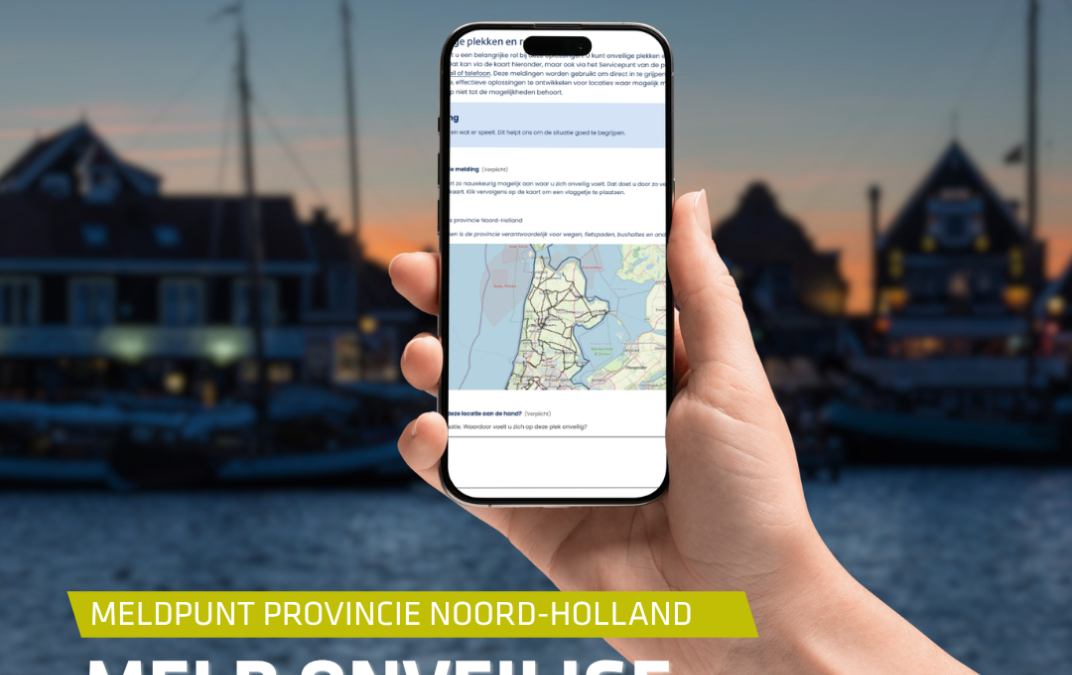 Meld onveilige plekken en routes
