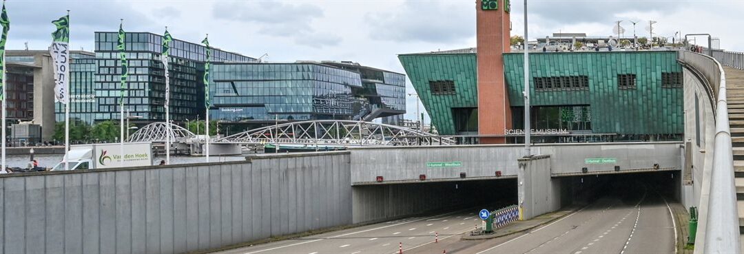 IJ-tunnel en Arenatunnel vrijdag 19 juni dicht vanwege spoedwerkzaamheden