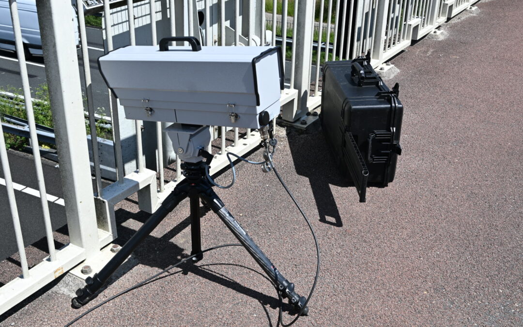 Politie test nieuwe MONO-camera: 12 overtredingen geconstateerd bij 5.000 passerende automobilisten vandaag op de nieuwe A9 richting Uitgeest.